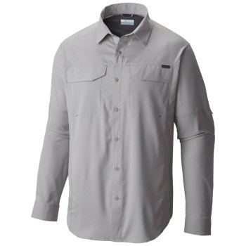 Columbia Muške Košulje - Silver Ridge Lite Long Sleeve Sive | GBLF-81945
